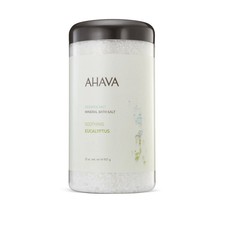 Ahava Mineral Bath Salt 32 oz  Deadsea Salt - Smoothing Eucalyptus