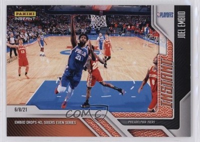 2020-21 Panini Instant NBA Playoffs Koi 12/25 Joel Embiid #207 7n6