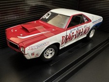 Shirley Shahan 1969 Amc Amx Drag-on-lady Supercar Collectibles 118 Htf Shirley Shahan 1969 Amc Amx Drag-on-lady Supercar Collectibles 118 Htf