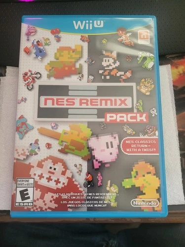 NES Remix Pack Nintendo Wii U, with Case