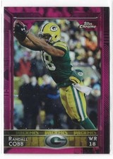 Randall Cobb 2015 Topps Chrome Pink Refractor #/399