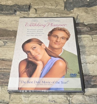 The Wedding Planner (DVD, 2001, Widescreen) NEW