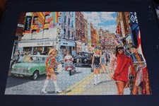 2 x Puzzles "The Swinging Sixties" & "Best of British", 1000 pc