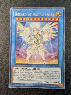 #ad Herald of Ultimateness GEIM EN046 Rare 1st Edition NM $1.99