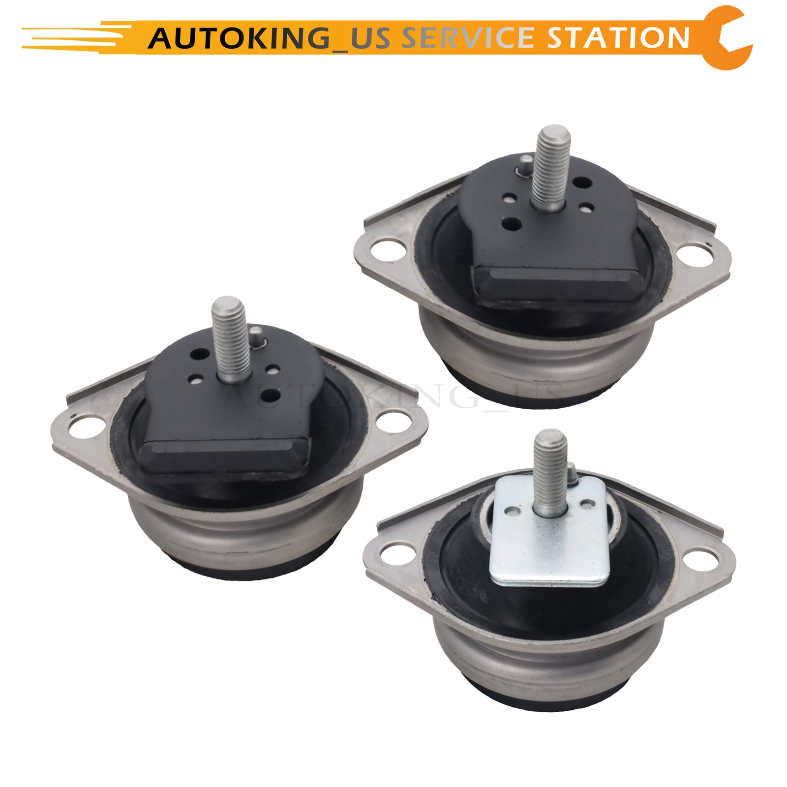 Maserati Quattroporte 2003-2012 Engine mounts 3 pcs