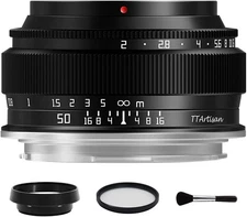 TTartisan 50mm F2  Full Frame Manual Focus Lens for Canon RF