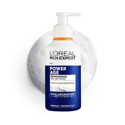 L'Oréal Men Expert feuchtigkeitsspendende Gesichtsreinigung für Männer, 260 ml