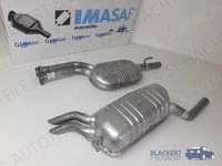 Imasaf Auspuff Ab Kat für Mercedes E-Klasse Limo E200 Kompressor W210 1997-2002