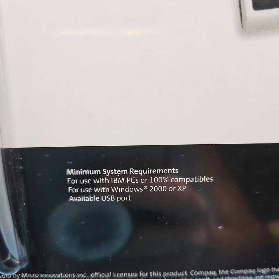 COMPAQ-Numeric Keypad With USB  MOUSE & Flexible Coil Light-Brand New Sealed - Image 3 of 4