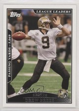 2009 Topps League Leaders Drew Brees #281 fm0