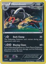1x Houndoom - 56/101 - Holo Rare Heavily Played Pokemon BW - Plasma Blast on eBay