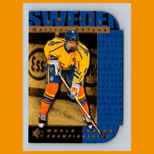 Mattias Ohlund Rookie #172 1994-95 SP Die Cut Sweden Hockey Card NHL