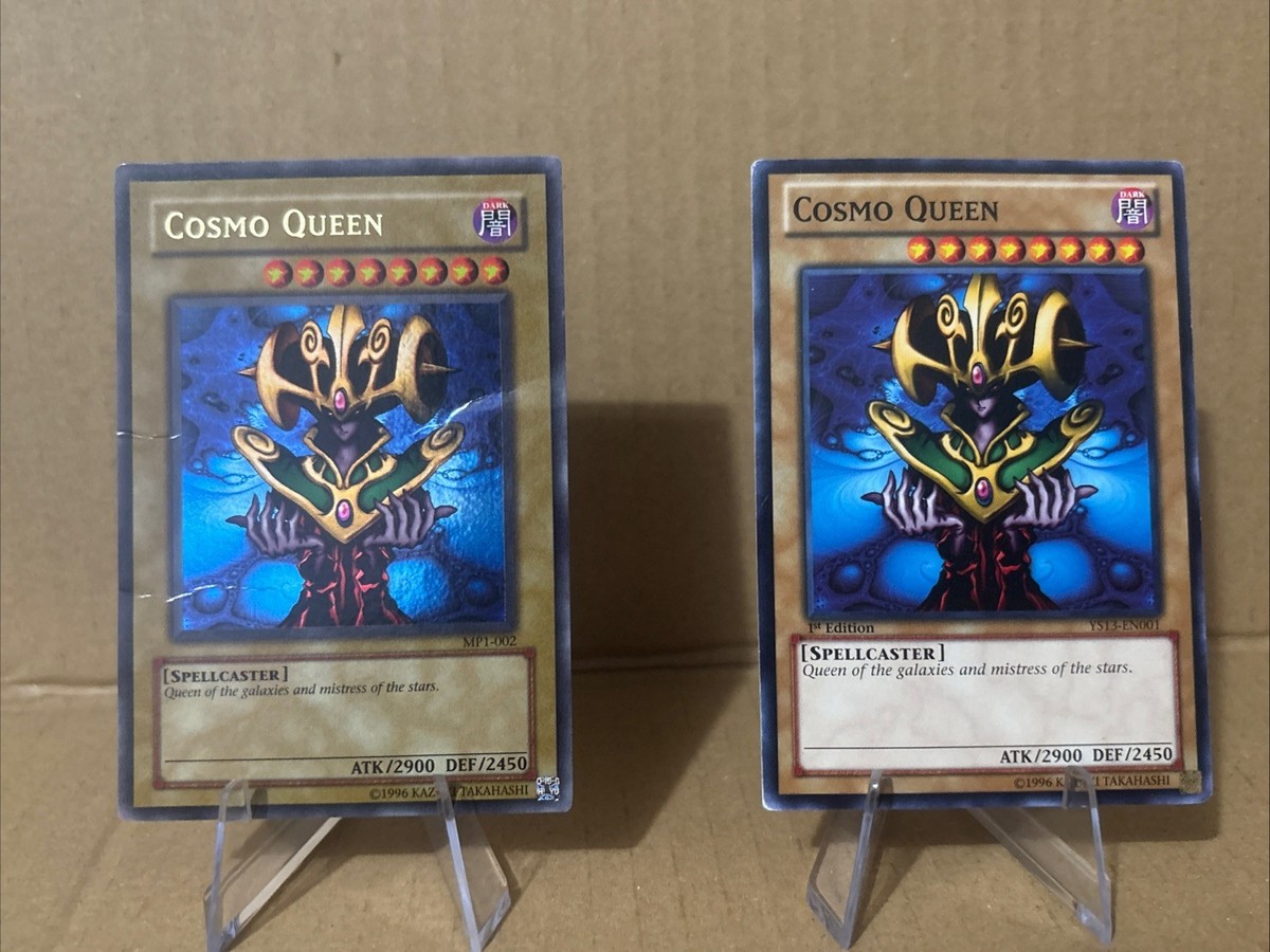 Yugioh TCG Cosmo Queen MP1-002 Ultra Rare MP & YS13-001 1st
