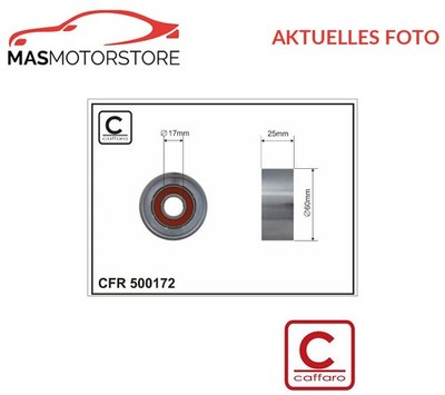 SPANNROLLE FÜR KEILRIPPENRIEMEN CAFFARO 500172 P FÜR LADA LARGUS 1.6 1.6L