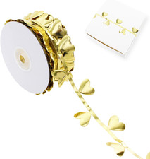 Heart Love Ribbon Roll Fabric Lace Sewing String Trim Rope for Gift Wrapping Hom