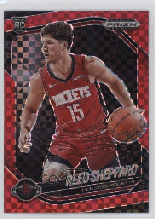 2024-25 Panini Prizm Black Red Power Prizm 1/75 Reed Sheppard #145 s3g