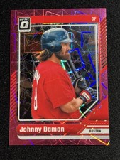 2024 Donruss Baseball Optic JOHNNY DAMON Pink Velocity /79 Boston Red Sox #71
