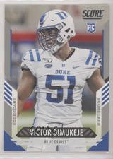 2021 Score Rookies Scorecard Victor Dimukeje #397 0t2
