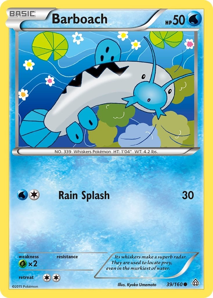 Barboach [PRC - 39/160] MP - Pokemon
