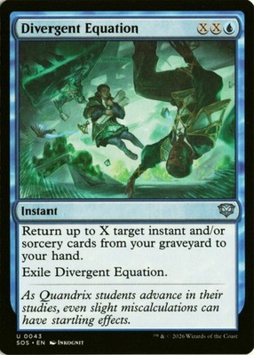 Divergent Equation 43 SOS Secrets of Strixhaven NM