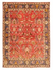 4'9" x 6'6" Traditional Vintage Hand Knotted Oriental Carpet Wool Area Rug