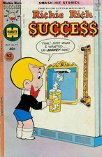 Richie Rich Success Stories #74 FN; Harvey | May 1977 Lemonade Cover - w/Bag+Boa