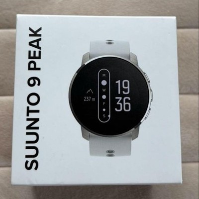 SUUNTO 9 PEAK Birch White Titanium Smartwatch GPS Sports Timepiece Pro