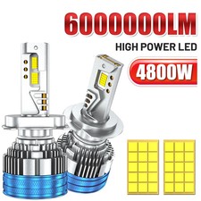 H4 H7 LED Canbus H11 H1 9005 HB3 9006 HB4 H8 9012 HIR2 LED Headlight 4800W 6000K