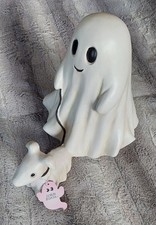  NEW Goblin And Ghoul / Ghost Walking Dog / Halloween Figurine / Large Size