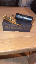 Theo Wanne Fire (element series) gold metal alto saxophone mouthpiece used