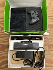 Microsoft Xbox One With Kinect 500gb Black Console - Box Included Used Working Microsoft Xbox One With Kinect 500gb Black Console - Box Included Used Working