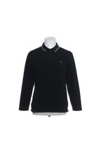 Guess Herren Rugby Shirt   Schwarz, Größe S