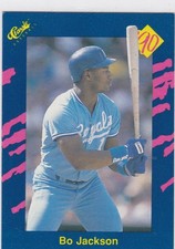 BO JACKSON 1990 Classic Blue Border #2 From Oddball Set Kansas City Royals 90