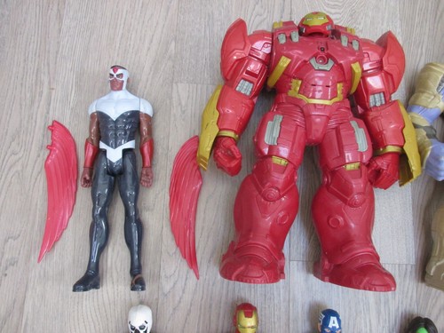 Lotto bundle 28 ACTION FIGURE TITAN SERIES SUPER HERO 12" MARVEL DC STAR WARS - Foto 4 di 9