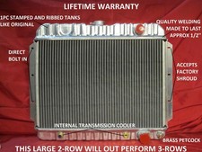 Radiator 1959 1960 1961 1962 1963 Chevrolet Impala Bel Air Biscayne El Camino