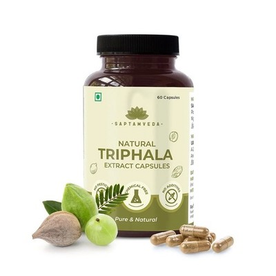 Saptamveda Triphala Extrakt Kapseln, 60 Kapseln