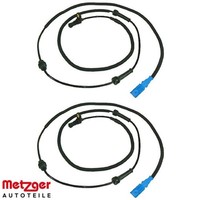 2X Sensor FüR Raddrehzahl Metzger 0900669 2 Sensor Raddrehzahl FüR Citroen