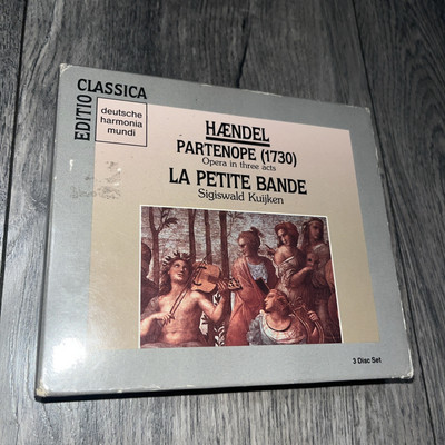 Handel Partenope La Petite Bande CD 3 Disc Set