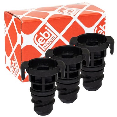 Ölablassschraube FEBI 106558 mit O-Ring Set 3 Stück für Ford Tourneo Transit 1.5