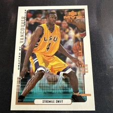 2000-01 Upper Deck MVP Grizzlies Basketball Card #194 Stromile Swift Rookie. rookie card picture