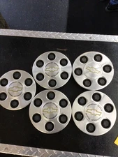 99-03 Chevy Silverado 6 Lug Center Wheel Caps OEM 15712387