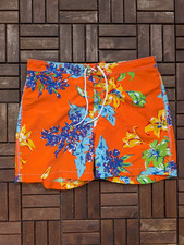Polo Ralph Lauren Badehose Orange Blumen