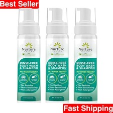 Nurture Rinse Free Body Wash  Shampoo w/Aloe  Hospital Grade Hair  Body Wa...
