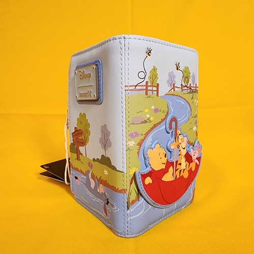 Loungefly Disney Winnie the Pooh Umbrella Scene Rainy Day Flap Wallet NEW - Picture 13 of 13