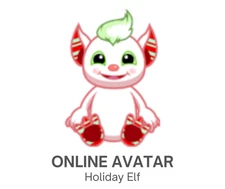 Webkinz Classic Holiday Elf Christmas Pet Code Only