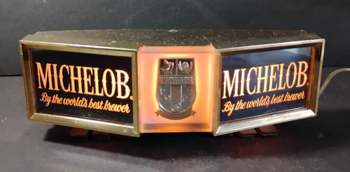 VTG Michelob Beer Light Up Tabletop Sign