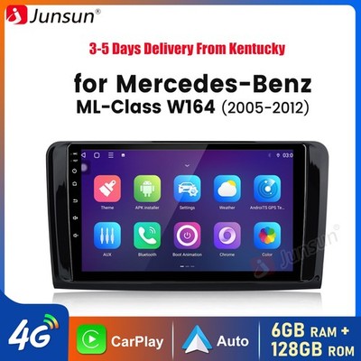 For Mercedes Benz ML/GL Class W164 6+128G CarPlay Android15 GPS Navi 9''Car Radio