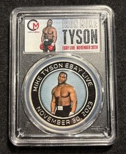 2023 Mike Tyson eBay Live 1 Oz Silver Colorized Medal PCGS Genuine Item# 901