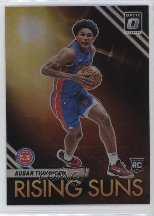 2023-24 Panini Donruss Optic Rising Suns Holo Prizm Ausar Thompson #9 11qd