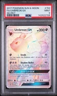 2017 POKEMON SUN & MOON SECRET #154 FULL ART/UMBREON GX PSA 9